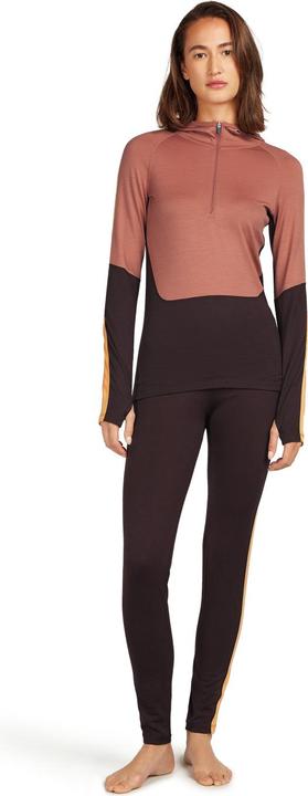 Actual product image Icebreaker Women's 200 Sonebula L/S Half Zip Hood (XL)