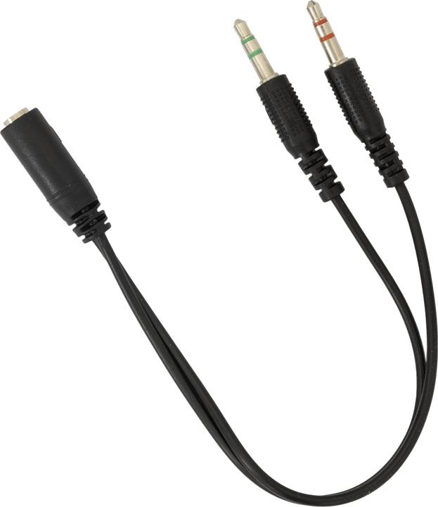 Actual product image White Shark GH-2342 Firefly black (Cable)