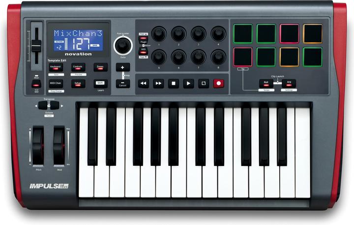 novation Impulse 25 (Keyboards)