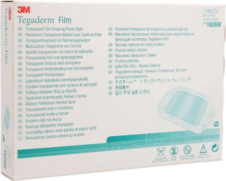 3M TEGADERM FILM Transparverb 10x12cm 50 (50 x)