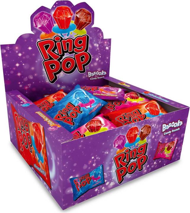 Produktbild Bazooka Ring Pop (240 g)