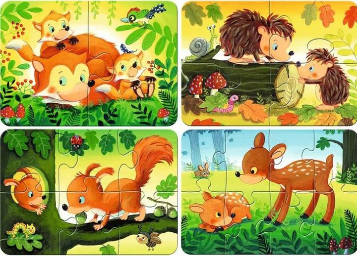 Actual product image Ravensburger Small animal families (20 pieces)