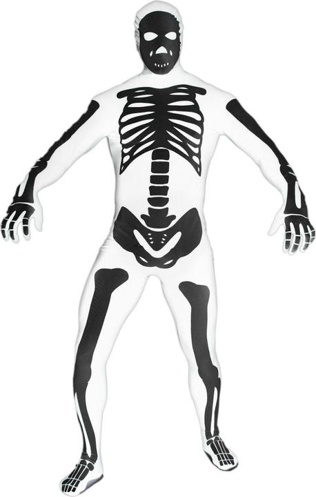 Produktbild Morphsuits Ganzkörperkostüm Skelett weiss (L)