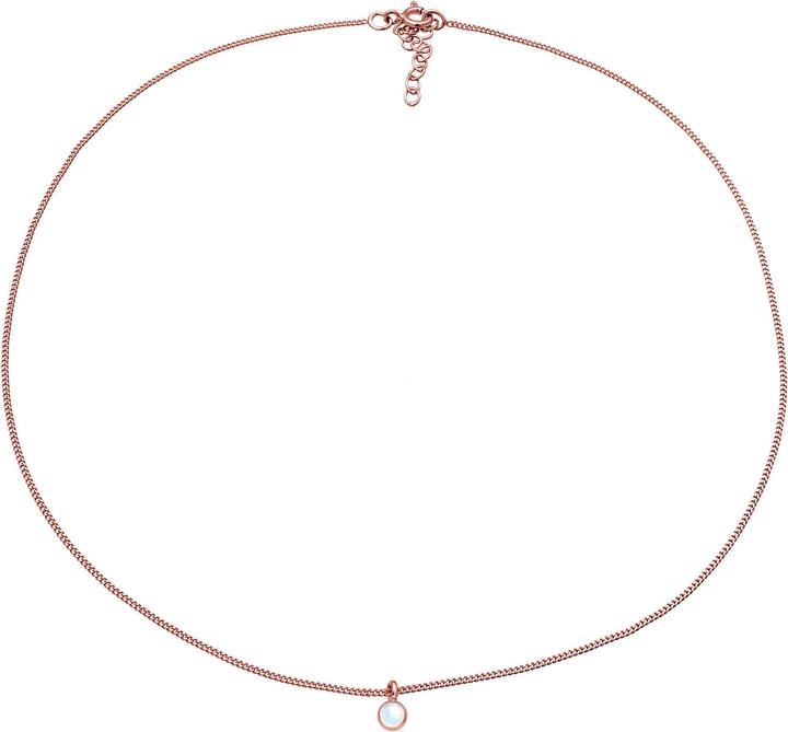Immagine prodotto Elli Girocollo, collana di pietre preziose (Pietra lunare, Argento 925, 36 cm)