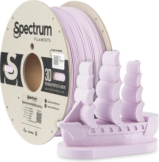Immagine prodotto Filamento PLA Pastello cosmetico malva1,0kg 1,75mm (PLA, 1.75 mm, 1000 g, Viola)