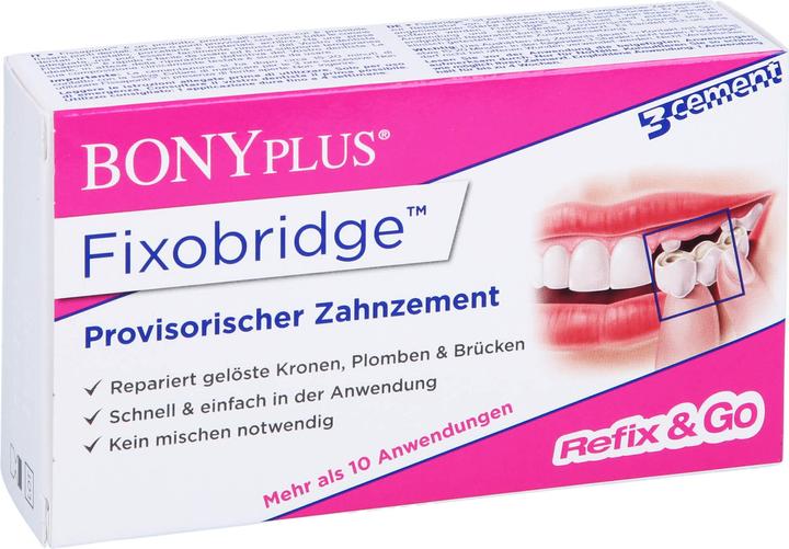 Actual product image Bony Plus Fixation crowns and bridges