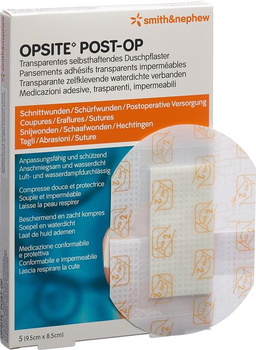 Smith & nephew Post OP Folienverband 9.5x8.5cm steril (5 x)