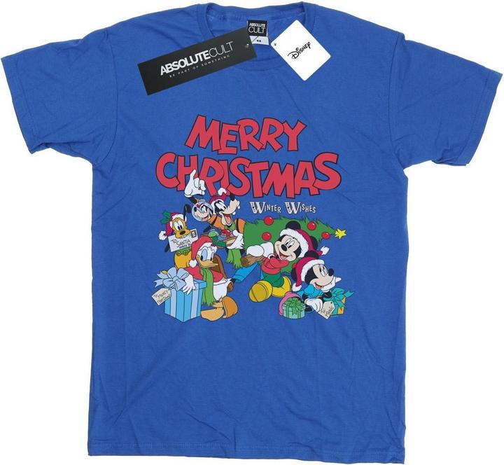 Disney Mickey And Friends Winter Wishes TShirt (L)