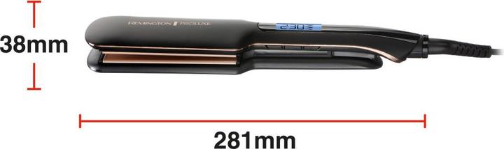Remington S9150B PROluxe Midnight Edition Breites Glätteisen (Glätteisen)