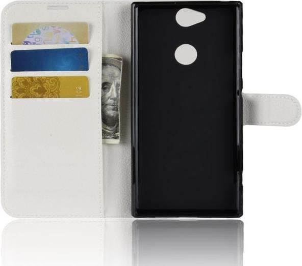 Actual product image MU Classic Litchi Leather Bookcover Series (Xperia XA2 Plus)