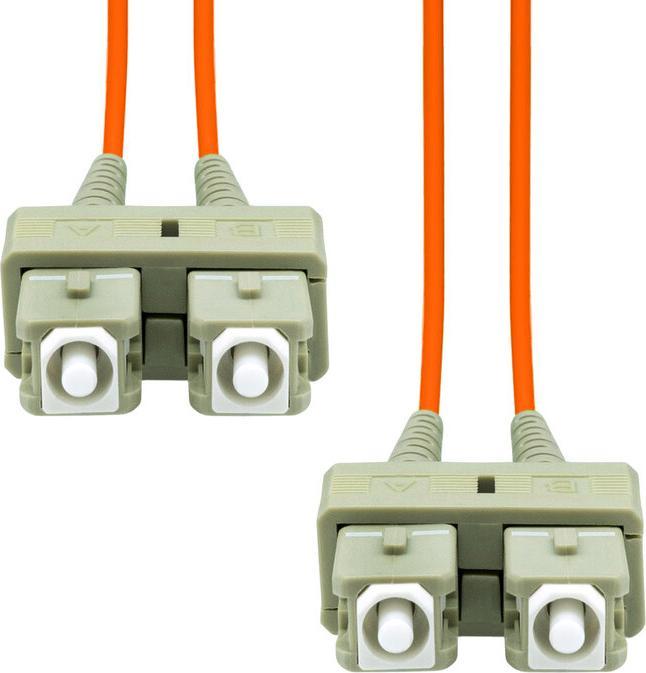 Produktbild ProXtend FO-SCSCOM1D-010 Glasfaserkabel 10 m SC/UPC LSZH OM1 Orange (U/UTP, CAT7, 10 m)