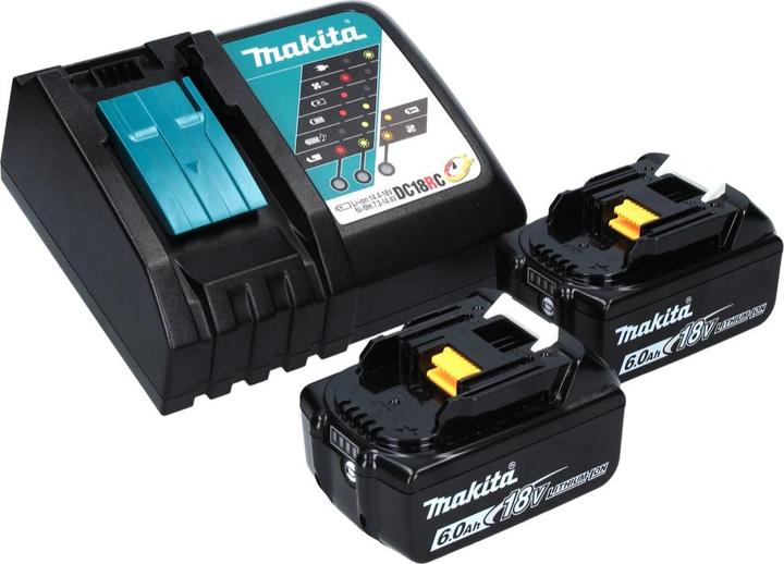 Produktbild Makita DUH 523 RG Akku Heckenschere 18 V 52 cm + 2x Akku 6,0 Ah + LadegerÃ¤t (Akkuheckenschere)