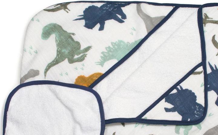 Actual product image little unicorn Hooded Towel Set