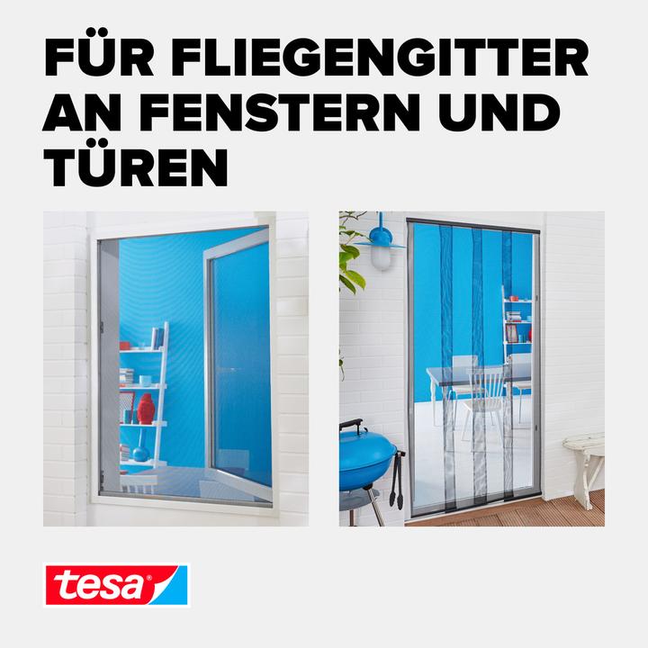 Produktbild tesa Insektenschutz COMFORT, Klettband Ersatzrolle, ohne Bohren