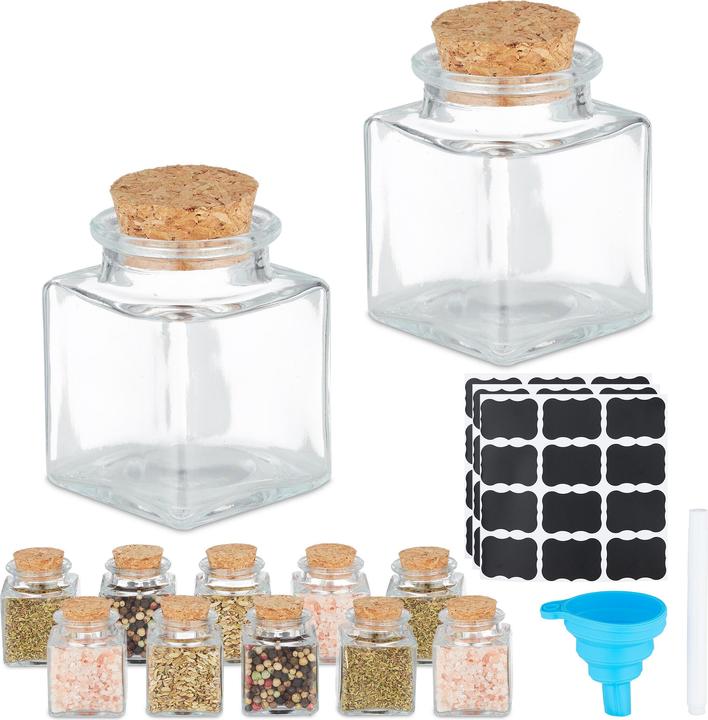 Produktbild Relaxdays Gewürzgläser (0.05 l)