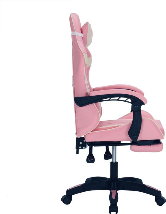 Actual product image HTI-Living Gaming Stuhl Krit Eco Pink-Weiss