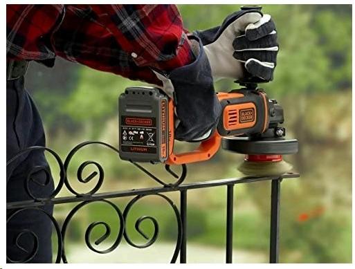 Produktbild Black & Decker AkkuWinkelschleifer BCG720M1 (125 mm)