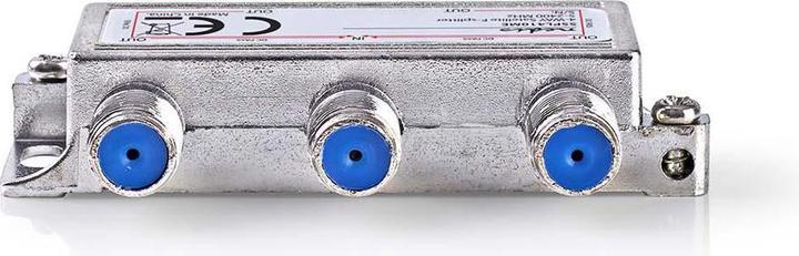 Actual product image Nedis Satellite Splitter | 5 - 2400 MHz | 11.5 dB | Number of inputs: 1 | Number of outputs: 4 | I (CAT5)