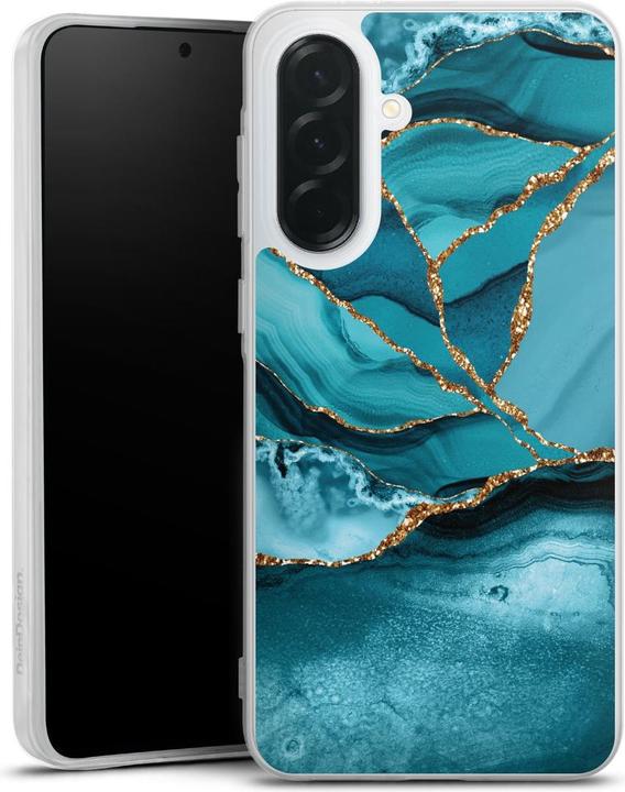 Produktbild DeinDesign Silikon Hülle für Samsung Galaxy A36 5G Handyhülle Case Smartphone Schutzhülle Glitzer Look (Samsung Galaxy A36)