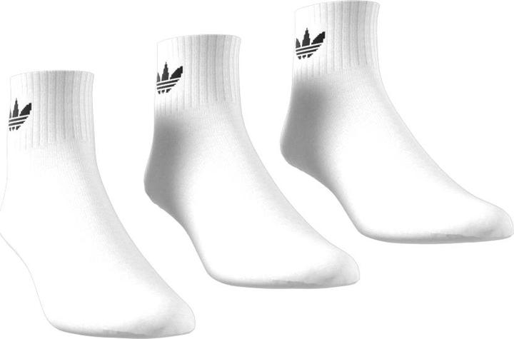 Actual product image adidas Mid 1/4 Crew Socks (3 Pack) (L)