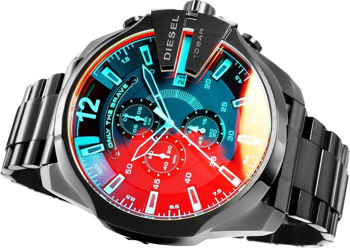 Immagine prodotto Diesel Mega Chief (Orologio da polso analogico, Cronografo, 51 mm)