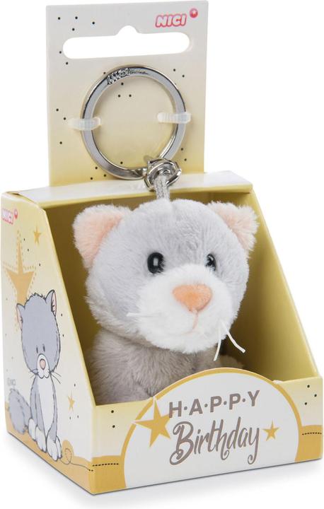 Actual product image NICI Keychain "Happy Birthday