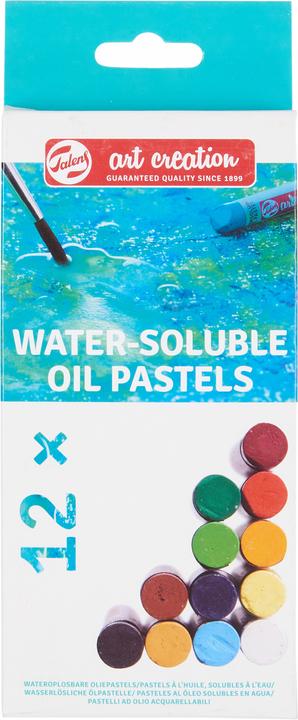 Talens Wasserlösliche Ölpastelle Set 12# (Mehrfarbig, 12 x)