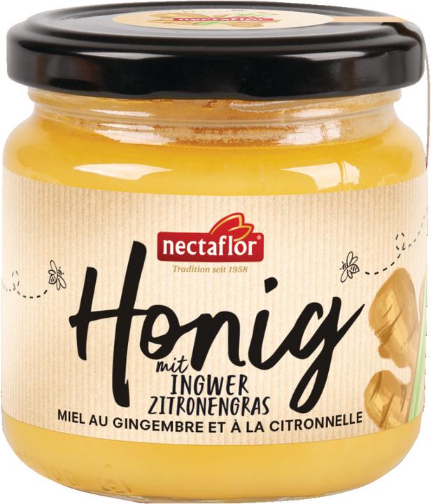 Image du produit Nectaflor Miel au gingembre et à la citronnelle (250 g)