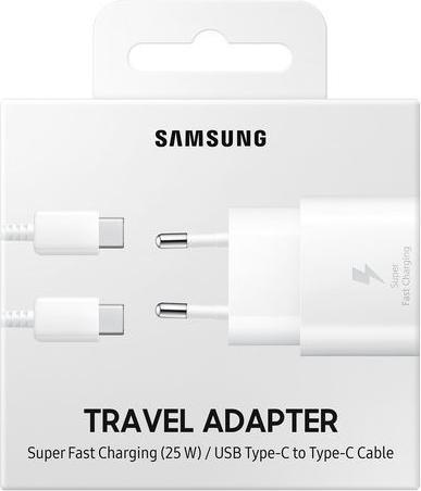 Actual product image Samsung Quick charger EP-TA800XW (25 W)