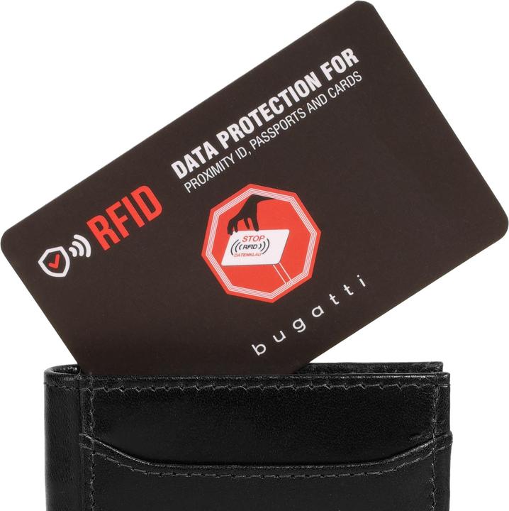 Actual product image Bugatti SECURE SLIM wallet