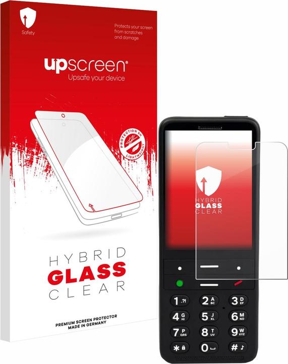 Produktbild upscreen Schutzglas Schutzfolie Displayschutz Display Schutz Glas Folie klar (1 Stück, BlindShell Classic 2)