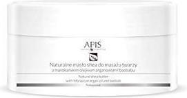 Immagine prodotto Apis Natural Cosmetics Burro di karité naturale Apis Burro di karité naturale per il massaggio del viso con olio di argan (Tonico per il viso)
