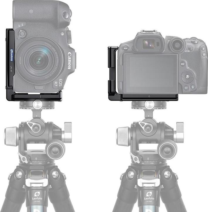 Actual product image Leofoto L-angle LPC-R7 for Canon R7 (L-rail)