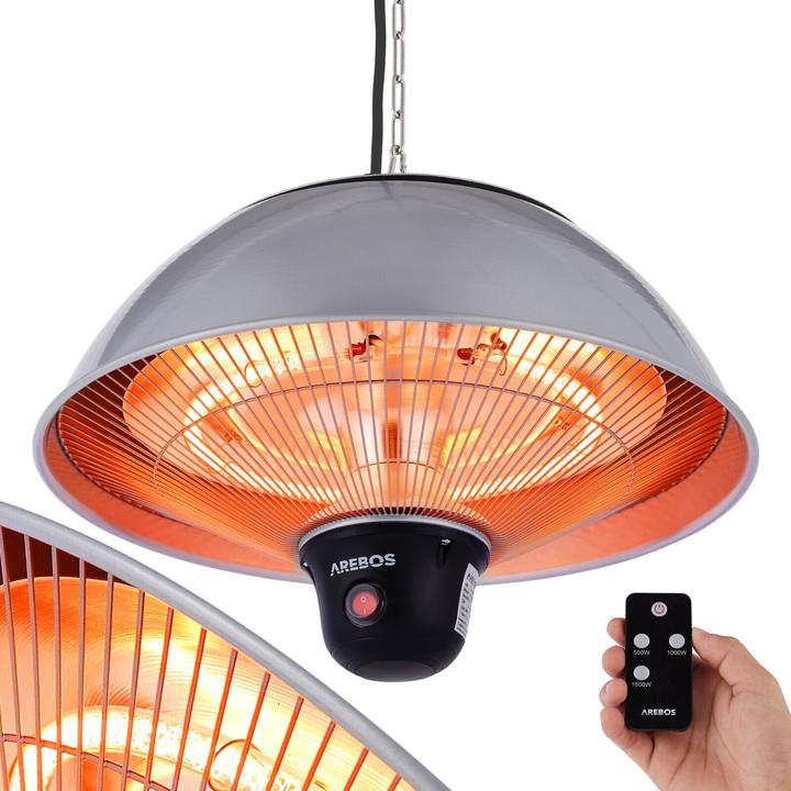 Immagine prodotto Arebos Riscaldatore a soffitto radiante (1500 W)