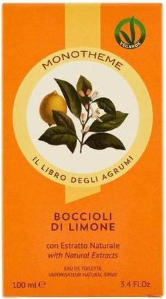 Actual product image Monotheme Boccioli Di Limone Eau De Toilette. 100 (Eau de toilette, 100 ml)