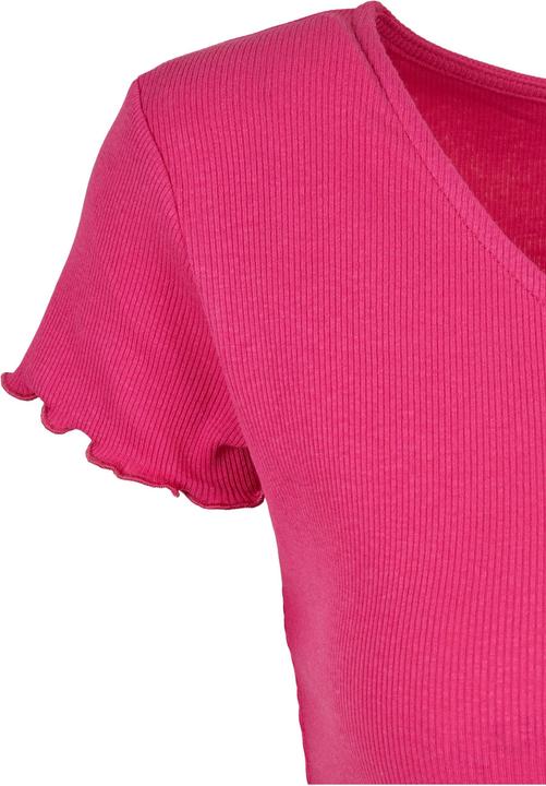 Image du produit Urban Classics Tee-shirt femme croisé à côtes - 12114 (4XL)