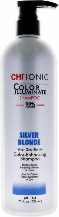 CHI Ionic Color Illuminate Shampoo Silver Blonde Color Enhancing Shampoo 739ml (739 ml)