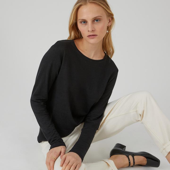 Immagine prodotto La Redoute Collections Camicia con scollo rotondo (S)
