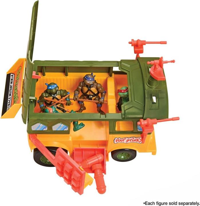 Image du produit Playmates Les Tortues Ninja véhicule Classic Turtle Party Wagon