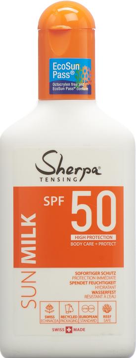 Sherpa Tensing Sonnenmilch (Sonnenmilch, SPF 50, 175 ml, 218 g)