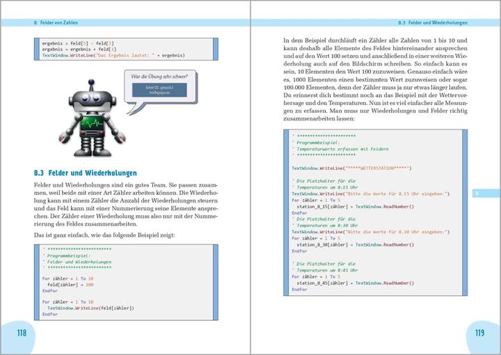Immagine prodotto Programmieren lernen für Kinder mit Small Basic (Tedesco, Dirk Hardy, 2021)