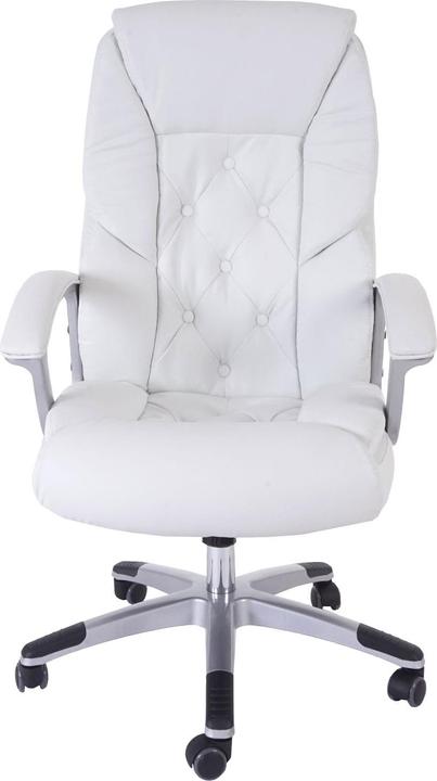 Image du produit Swisshandel24 Fauteuil de bureau professionnel XXL, fauteuil de direction pivotant, 150kg chargeable en simili