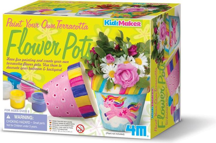 Immagine prodotto 4M Set da colorare per vasi di fiori - KidzMaker