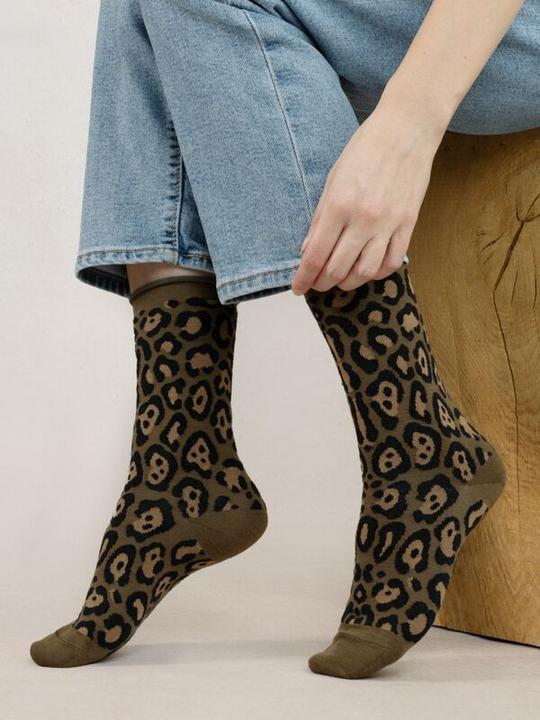 Actual product image Bleuforêt Laine Fine Leopard (36 - 38)