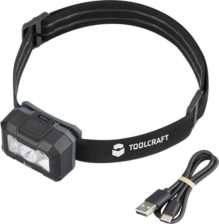 Image du produit Toolcraft TO-9664731 Lampe frontale Batteries Li-Ion 400 lm 30 h TO-9664731 (400 lm)
