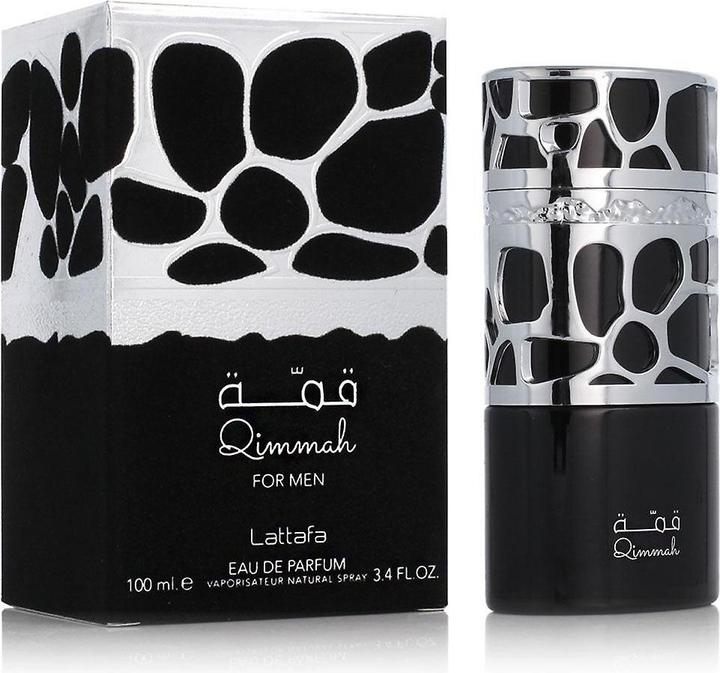 Actual product image Lattafa Perfumes Qimmah for Men Eau de Parfum - 100ml (Eau de parfum, 100 ml)