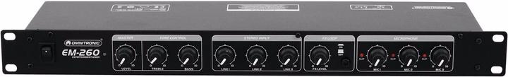 Actual product image Omnitronic EM-260B (Line-mixer)