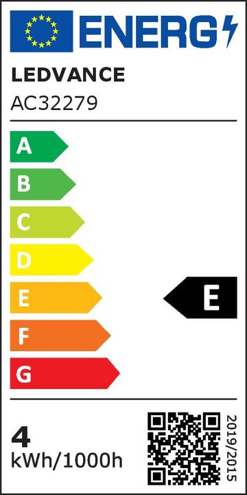 Energy Label Osram Led Superstar Classic P Glow (E14, 4 W, 470 lm, 4 x, E)