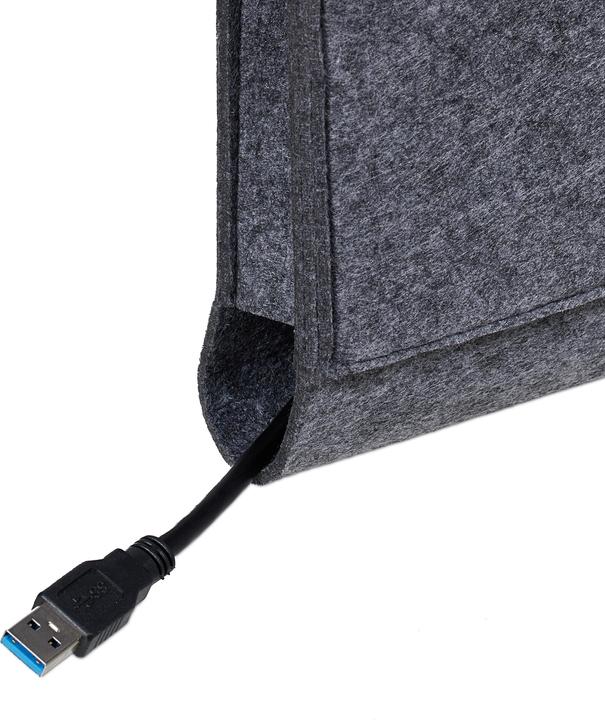 Actual product image Relaxdays 2x bed bag (41 x 8 x 31.5 cm)