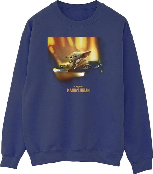 Star Wars The Mandalorian Grogu Painted Sweatshirt (XXL)